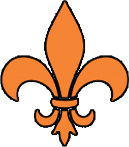 Fleur De Lis from the bishop's coat of arms
