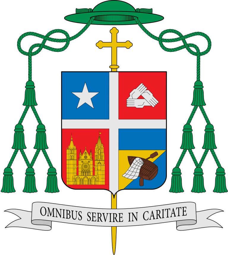 Aux. Bishop Emeritus Rutilio del Riego - Coat of Arms