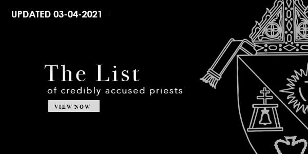The List of credibly accused priests