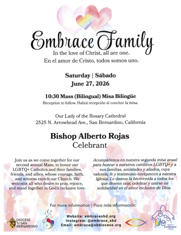 EMBRACE - 2nd Annual Mass