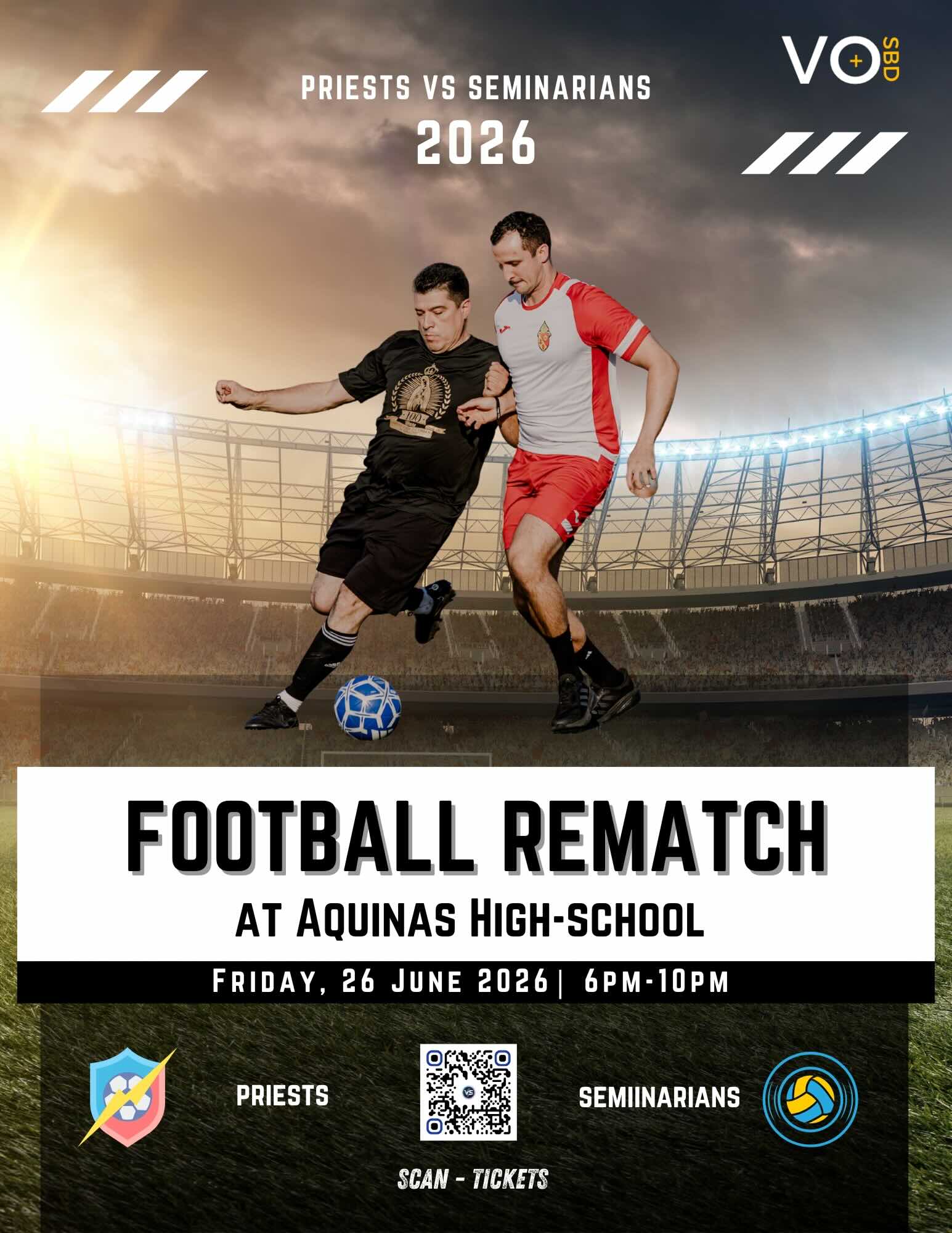 Football Rematch - Priest vs Seminarians