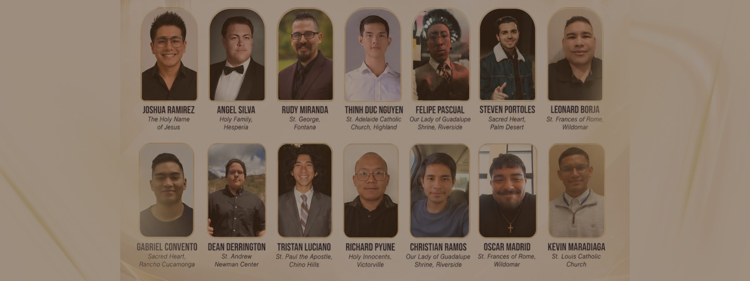 Diocesan Welcomes 14 Seminarian Candidates