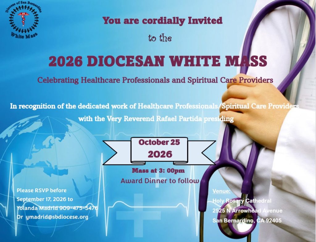 2026 White Mass flyer